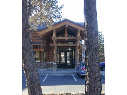 Highlights the architectural style relevant to local tourism or business.